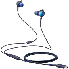 Official Samsung Black ANC Type-C Earphones - For Samsung Galaxy S21 Plus