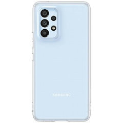 Official Samsung Soft Clear Cover Case - For Samsung Galaxy A53 5G