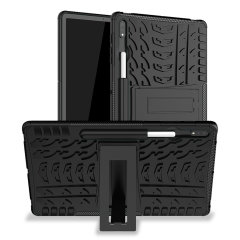 Olixar Armoudillo Samsung Galaxy Tab S8 Plus Tough Case - Black
