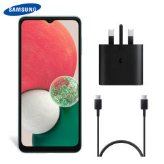 Official Samsung Galaxy A13 4G 25W UK Wall Charger & 1m USB-C Cable