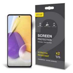 Olixar Film Screen Protector 2-in-1 Pack - For Samsung Galaxy A73