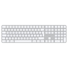 Official Apple Wireless Magic Keyboard With Touch ID And Numeric Keypad - White