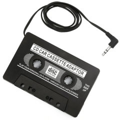 Pama Car Radio Cassette Tape Adapter To Fit 3.5mm Stereo Plug - Black