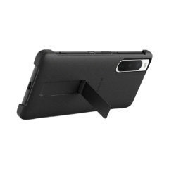 Official Sony Style Cover Protective Stand Black Case - For Sony Xperia 10 IV