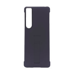 Official Sony Style Cover With Stand Purple Case - For Sony Xperia 1 IV