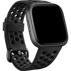 Official Fitbit Black Sport Band Small - For Fitbit Versa 2