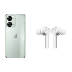 Official OnePlus Buds Z Wireless White Earphones - For OnePlus Nord 2T 5G