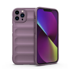 Olixar Anti-Shock Soft Purple Case - For iPhone 14 Pro