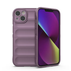 Olixar Anti-Shock Soft Purple Case - For iPhone 14 Max