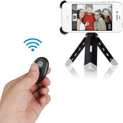 Pama Black Photo Remote Control - For Selfie Sticks and Tripods
