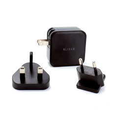 Olixar 65W GaN USB-A and USB-C Wall Charger With Braided USB-C to C Cable - For Sony Xperia 10 IV