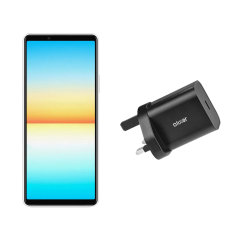 Olixar 18W Black Single USB-C Wall Charger with UK Plug - For Sony Xperia 10 IV