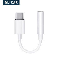 Olixar White USB-C to 3.5mm Adapter - For Sony Xperia 10 IV