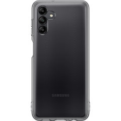 Official Samsung Black Soft Clear Cover Case - For Samsung Galaxy A04s