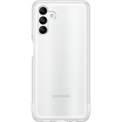 Official Samsung Transparent Soft Clear Cover Case - For Samsung Galaxy A04s