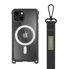 SwitchEasy Odyssey+ MagSafe Black Case With Strap - For iPhone 14 Plus