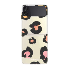 LoveCases Colourful Leopard Gel Case - For Samsung Galaxy Z Flip4