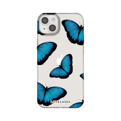 LoveCases Blue Butterfly Gel Case - For iPhone 14 Max