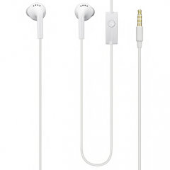Official Samsung Wired White Earphones with Microphone