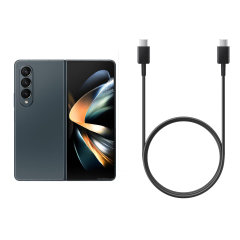 Official Samsung USB-C To USB-C 1.8m Black Cable - For Samsung Galaxy Z Fold4