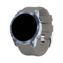 Olixar Garmin Watch Grey 22mm Silicone Strap - For Garmin Watch Fenix 7