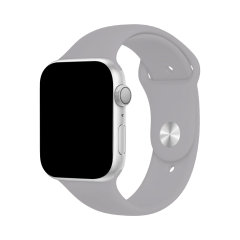 Olixar Grey Silicone Sport Strap - For Apple Watch Series 8 45mm