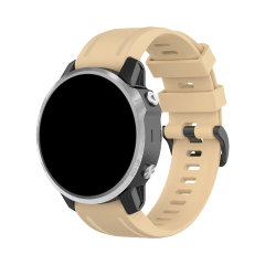Olixar Beige Silicone Strap - For Garmin Watch Fenix 6s