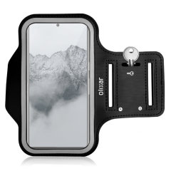 Olixar Black Running and Fitness Armband Holder - For Google Pixel 7