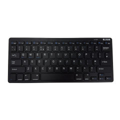 Olixar Ultra Slim and Compact Black QWERTY Wireless Keyboard - For Samsung Galaxy S7 FE