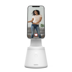 Belkin White MagSafe Phone Mount With Face Tracking - For iPhone 14 Pro Max