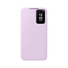 Official Samsung Smart View Lavender Wallet Case - For Samsung Galaxy S23 Plus