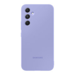 Official Samsung Blueberry Silicone Case - For Samsung Galaxy A54 5G