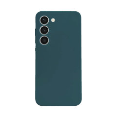 Olixar Dark Green Silicone Case - For Samsung Galaxy S23