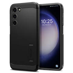 Spigen Black Tough Armor Case - For Samsung Galaxy S23