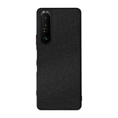 Olixar Black Fabric Case - For Sony Xperia 1 V