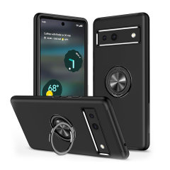 Olixar Black Finger Ring Case - For Google Pixel 7a