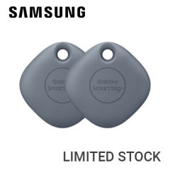 Official Samsung 2 Pack Blue SmartTag+ Bluetooth Compatible Trackers