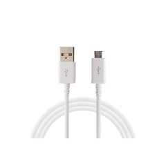 Official Samsung White USB-A to Micro-USB Sync and Charge 1.5M Cable