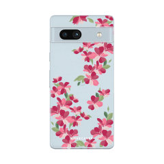 LoveCases Cherry Blossom Gel Case - For Google Pixel 7a