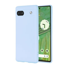Olixar Silicone Light Blue Case - For Google Pixel 7a