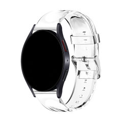 Lovecases Clear TPU Watch Strap (S/M) - For Samsung Galaxy Watch 4 Classic