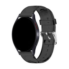 Lovecases Black TPU Watch Strap (S/M) - For Samsung Galaxy Watch 4 Classic