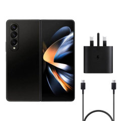 Official Samsung Super Fast 25W UK Wall Charger & 1m USB-C Cable - For Samsung Galaxy Z Fold5