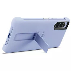 Official Sony Lavender Style Cover Stand Case - Sony Xperia 10 V
