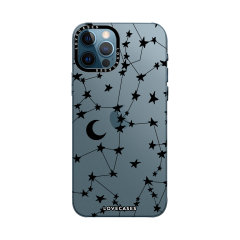 LoveCases Premium Black Stars And Moons Tough Case - For iPhone 12 Pro