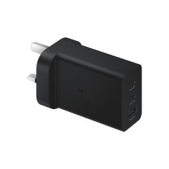 Official Samsung Trio UK Plug with 1 USB-A and 2 USB-C Ports - For Samsung Galaxy Z Fold5
