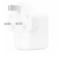 Official Apple 30W White USB-C Fast Wall Charger UK Plug - For iPhone 15