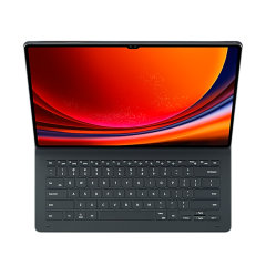 Official Samsung Black Slim Book Cover Keyboard - For Samsung Galaxy Tab S9 Ultra