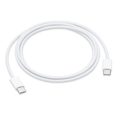 Official Apple White 1M USB-C to USB-C Cable - For iPhone 15