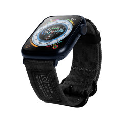 Araree Black Soft Woven Strap (Size S) - For Apple Watch Series 9 41mm